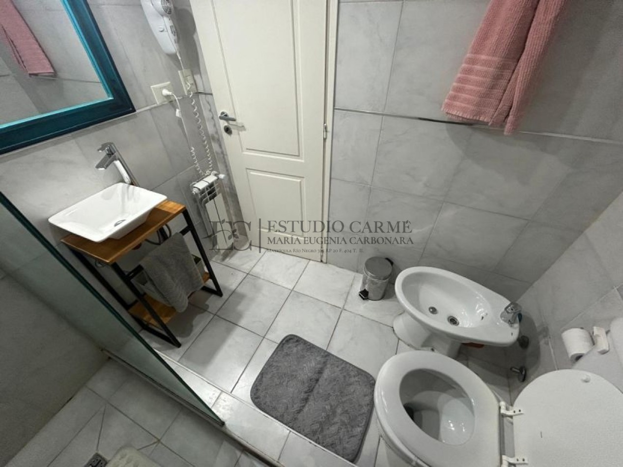 Apto turismo con cochera 3 amb Barrio Belgrano Bariloche departamento en venta amoblado ideal inversion