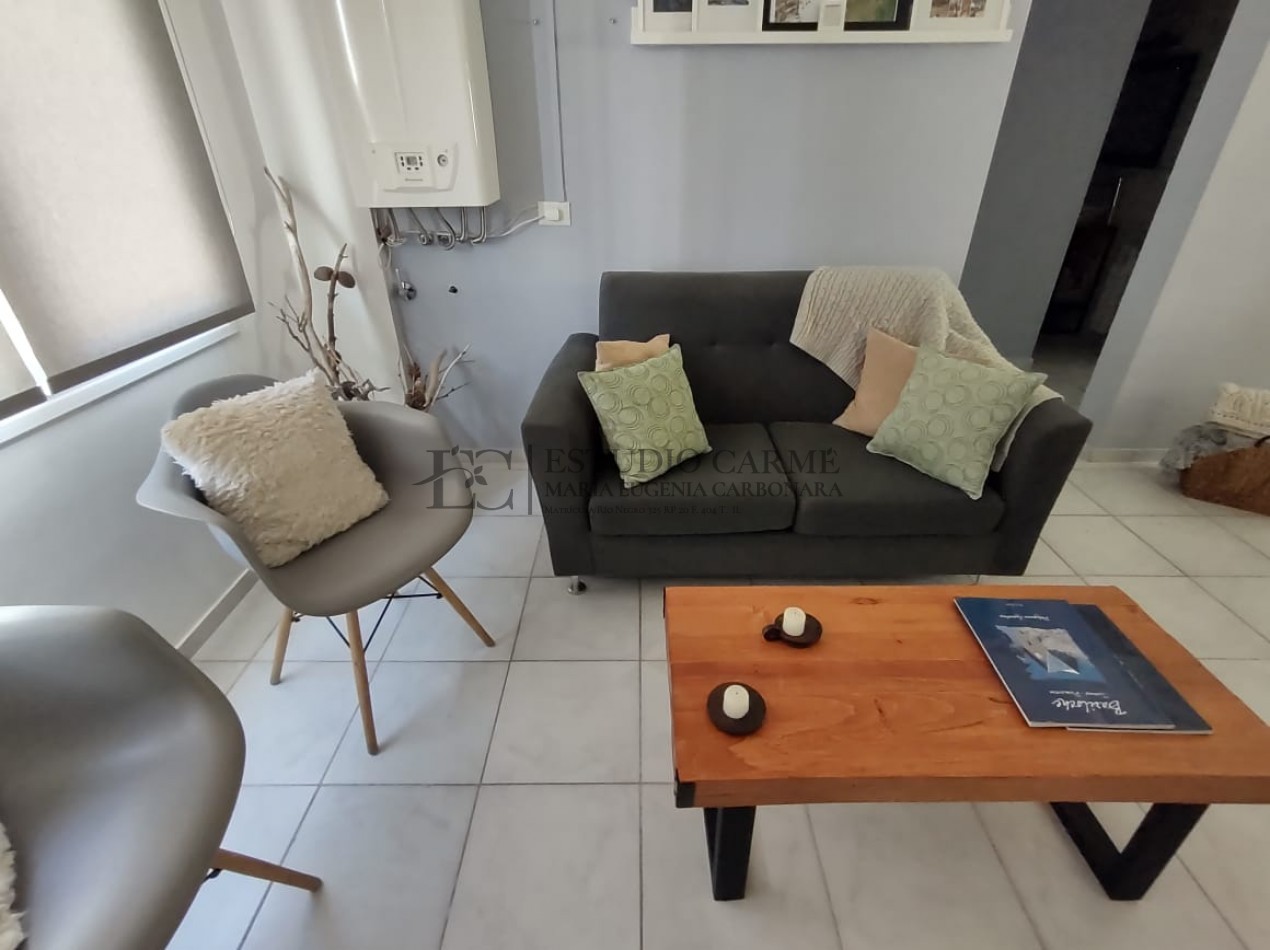 Apto turismo con cochera 3 amb Barrio Belgrano Bariloche departamento en venta amoblado ideal inversion