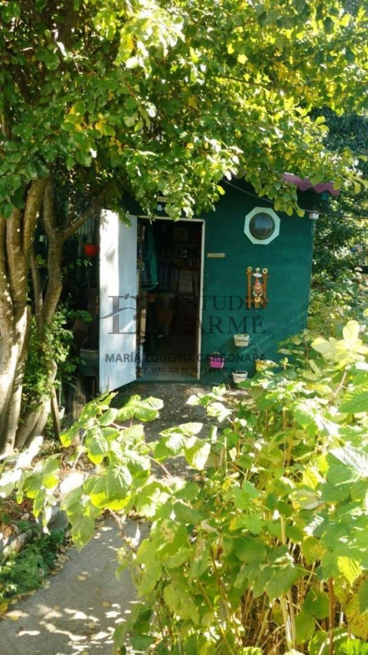 Casa en Km.15 jardin con vertiente y frutales