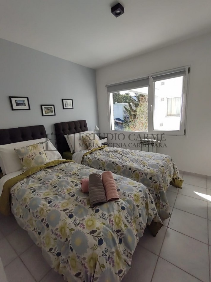 Apto turismo con cochera 3 amb Barrio Belgrano Bariloche departamento en venta amoblado ideal inversion