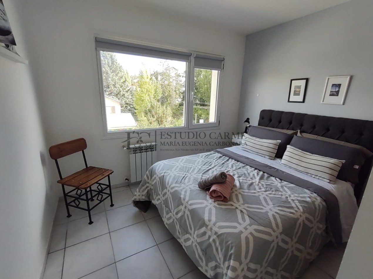 Apto turismo con cochera 3 amb Barrio Belgrano Bariloche departamento en venta amoblado ideal inversion