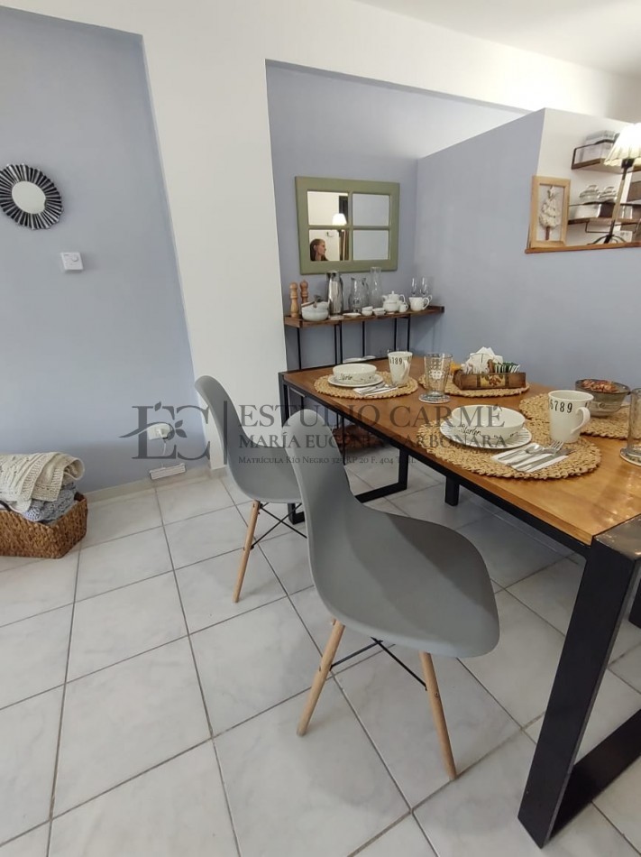 Apto turismo con cochera 3 amb Barrio Belgrano Bariloche departamento en venta amoblado ideal inversion